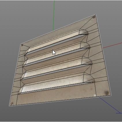 Air Vents 3D Model – Low Poly Industrial Asset, FBX & PBR Textures - View 10