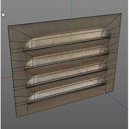 Air Vents 3D Model – Low Poly Industrial Asset, FBX & PBR Textures - View 11