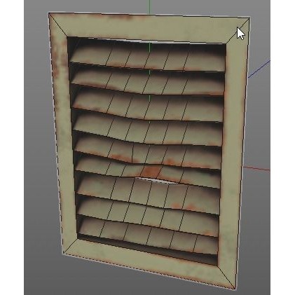 Air Vents 3D Model – Low Poly Industrial Asset, FBX & PBR Textures - View 26