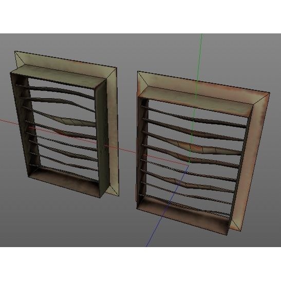 Air Vents 3D Model – Low Poly Industrial Asset, FBX & PBR Textures - View 41