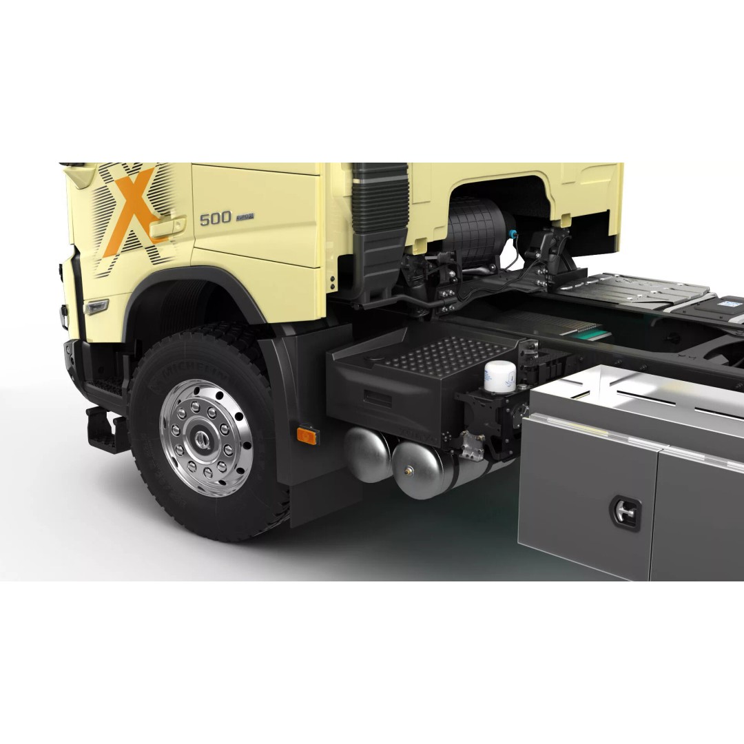 VOLVO FMX 6X4 Dump Truck 3D Model – Realistic Vehicle Asset, FBX, OBJ - View 24