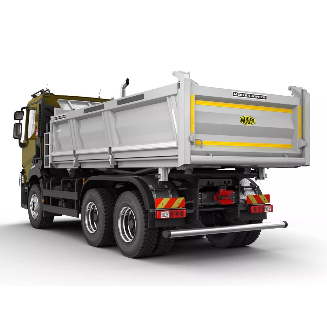 Renault C-Series 6X4 3D Model – High Poly Truck Asset, FBX, OBJ - View 10
