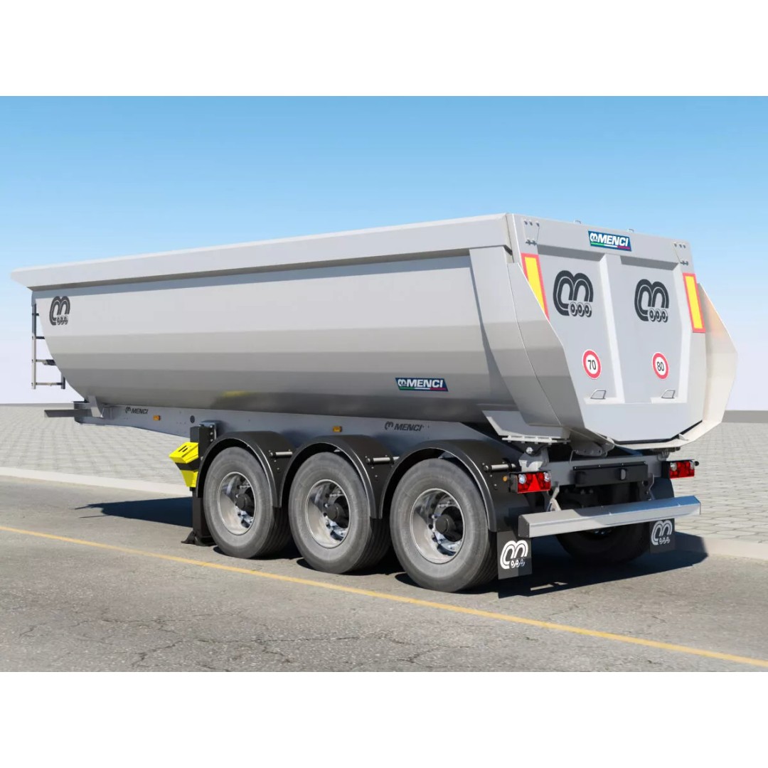 Renault C Tipper 3D Model – High Poly Dump Truck, FBX, OBJ - View 11