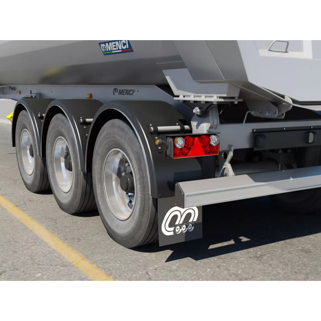 Renault C Tipper 3D Model – High Poly Dump Truck, FBX, OBJ - View 12