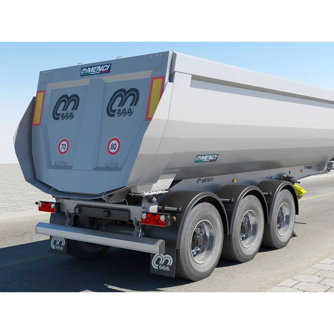 Renault C Tipper 3D Model – High Poly Dump Truck, FBX, OBJ - View 13
