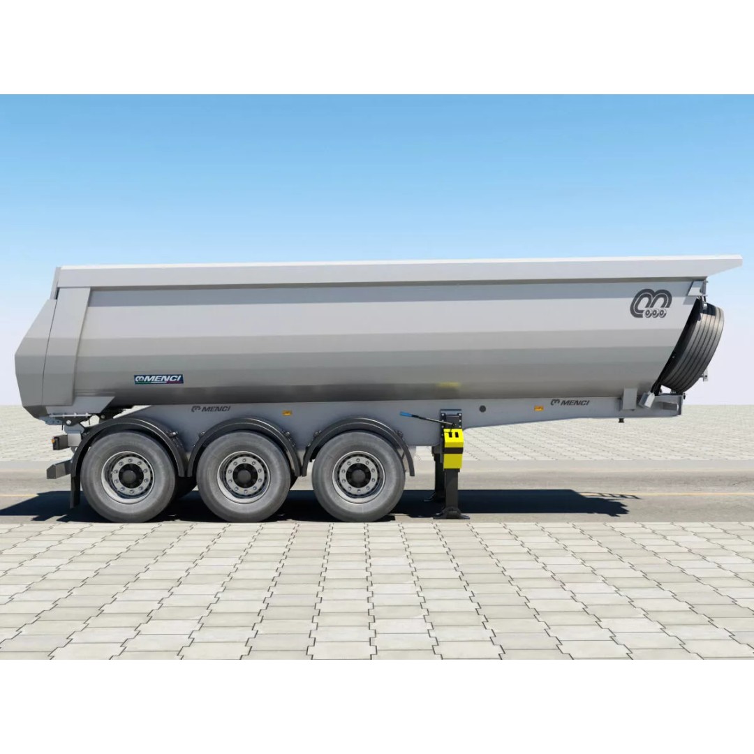 Renault C Tipper 3D Model – High Poly Dump Truck, FBX, OBJ - View 19