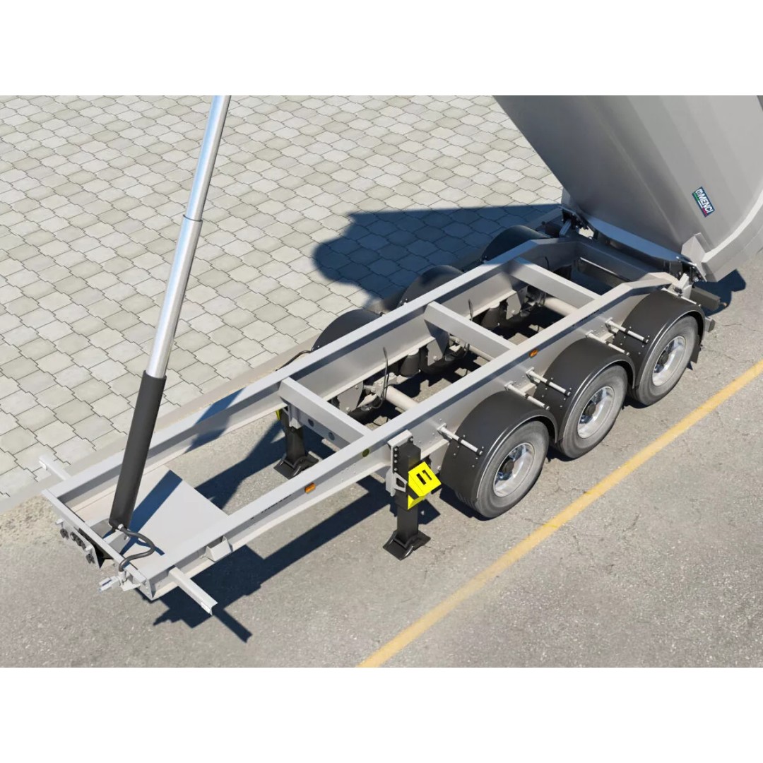 Renault C Tipper 3D Model – High Poly Dump Truck, FBX, OBJ - View 22