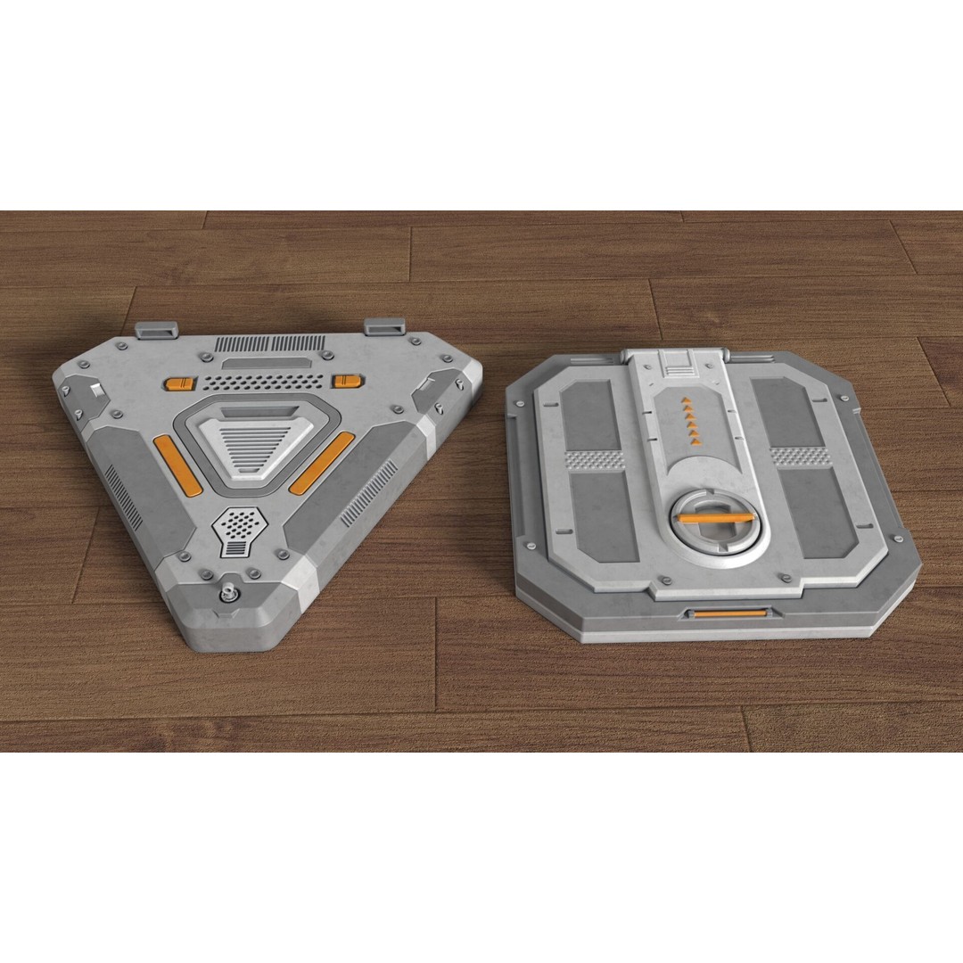 Industrial Units 3D Model – Middle Poly UV Mapped Assets, FBX & OBJ - View 12