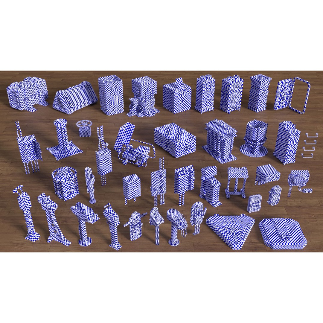 Industrial Units 3D Model – Middle Poly UV Mapped Assets, FBX & OBJ - View 4