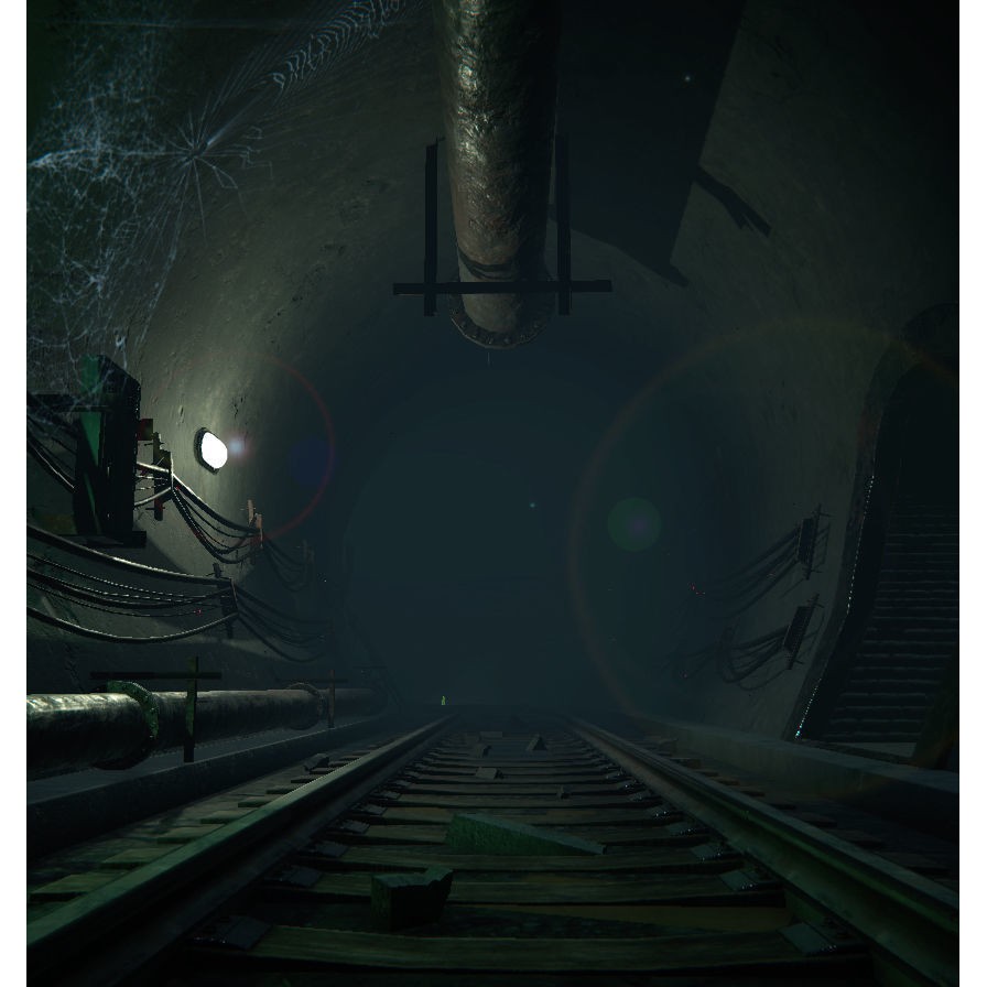 Modular Tunnel 3D Model – Low Poly Metro Environment, FBX, Unity - View 13