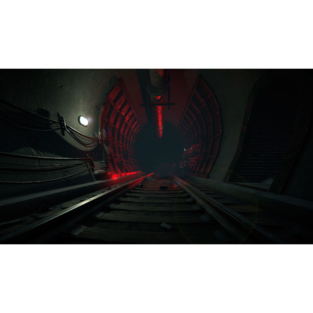Modular Tunnel 3D Model – Low Poly Metro Environment, FBX, Unity - View 14