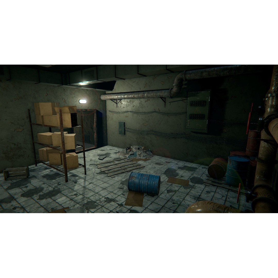Modular Tunnel 3D Model – Low Poly Metro Environment, FBX, Unity - View 16