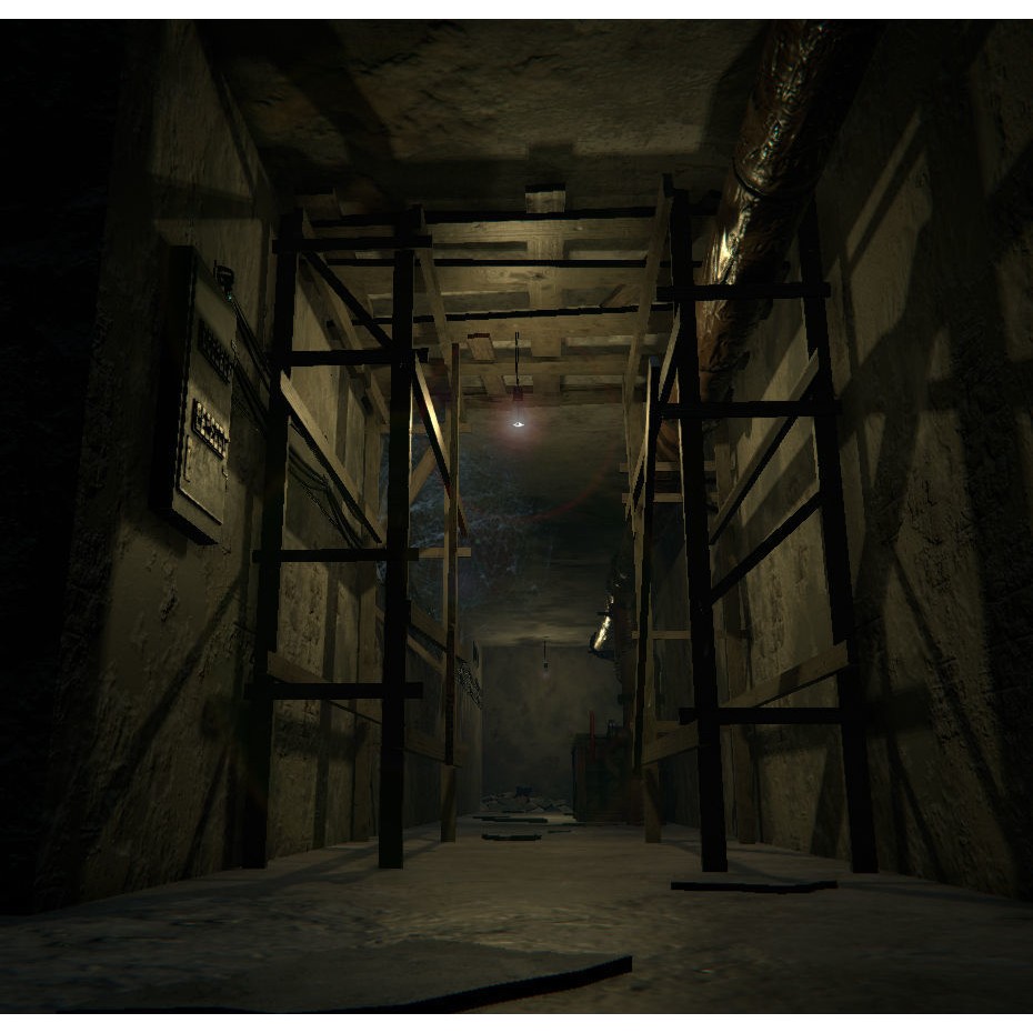 Modular Tunnel 3D Model – Low Poly Metro Environment, FBX, Unity - View 19