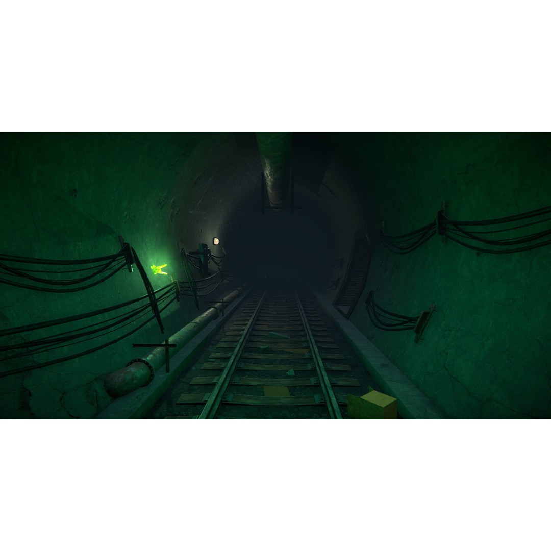Modular Tunnel 3D Model – Low Poly Metro Environment, FBX, Unity - View 21