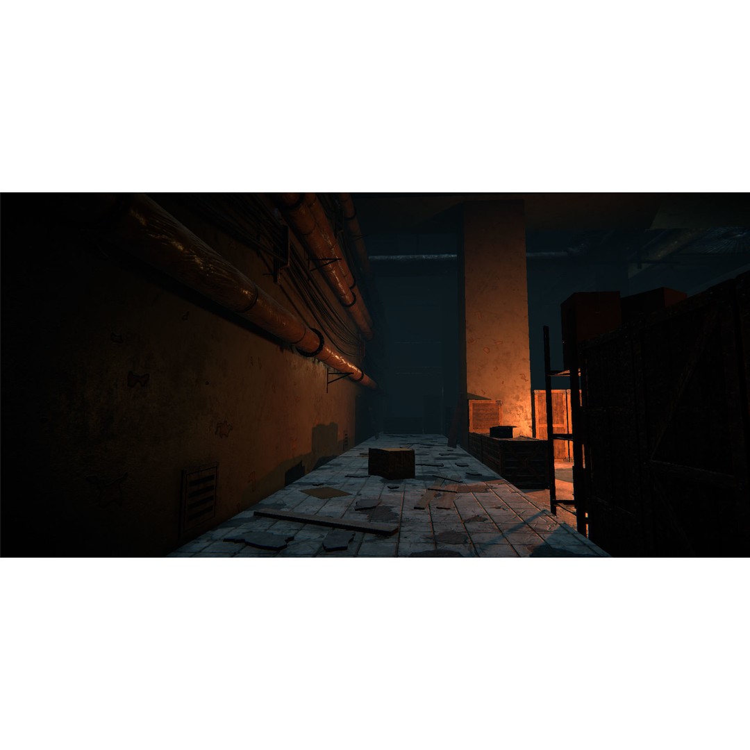 Modular Tunnel 3D Model – Low Poly Metro Environment, FBX, Unity - View 23