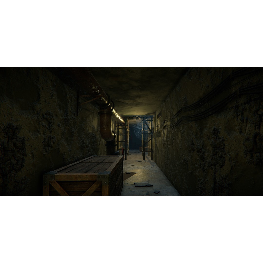 Modular Tunnel 3D Model – Low Poly Metro Environment, FBX, Unity - View 28