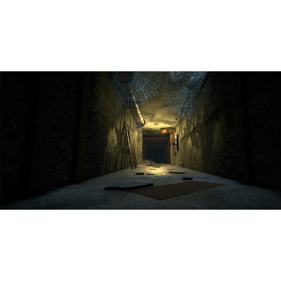 Modular Tunnel 3D Model – Low Poly Metro Environment, FBX, Unity - View 29