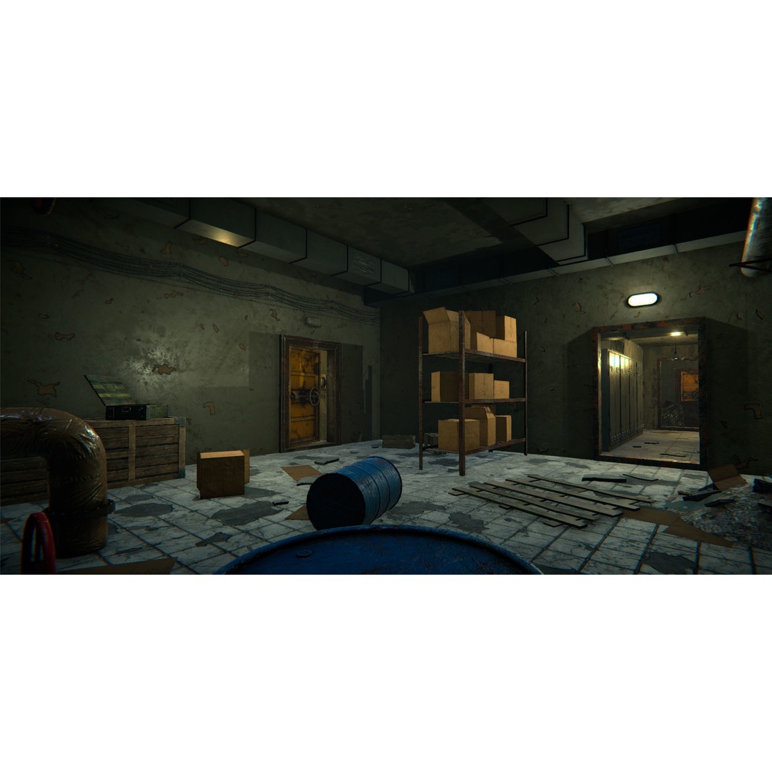 Modular Tunnel 3D Model – Low Poly Metro Environment, FBX, Unity - View 30