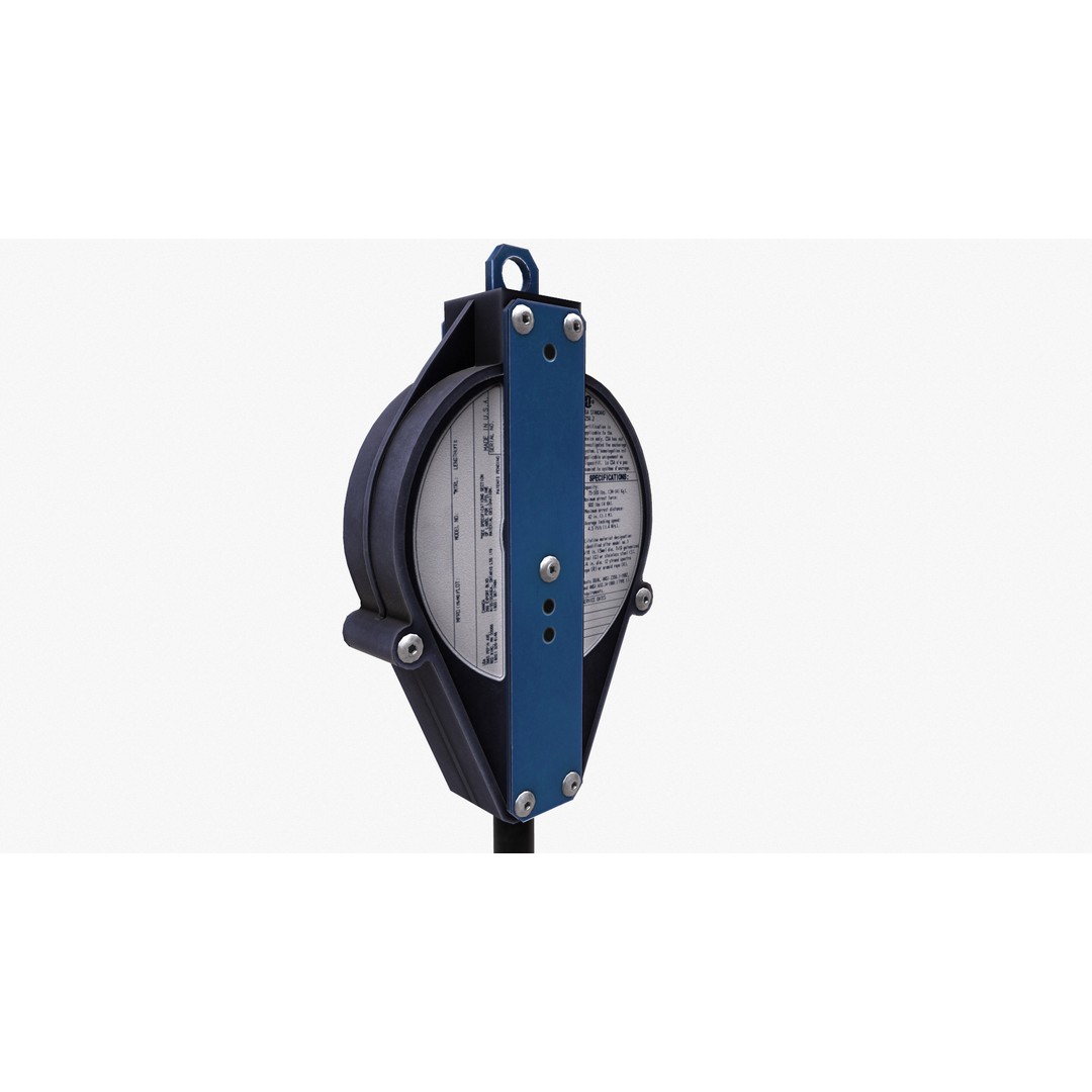 Self-Retracting Lifeline 3D Model – Low Poly Game-Ready Asset, FBX - View 15