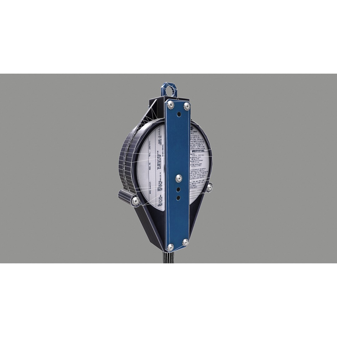 Self-Retracting Lifeline 3D Model – Low Poly Game-Ready Asset, FBX - View 34