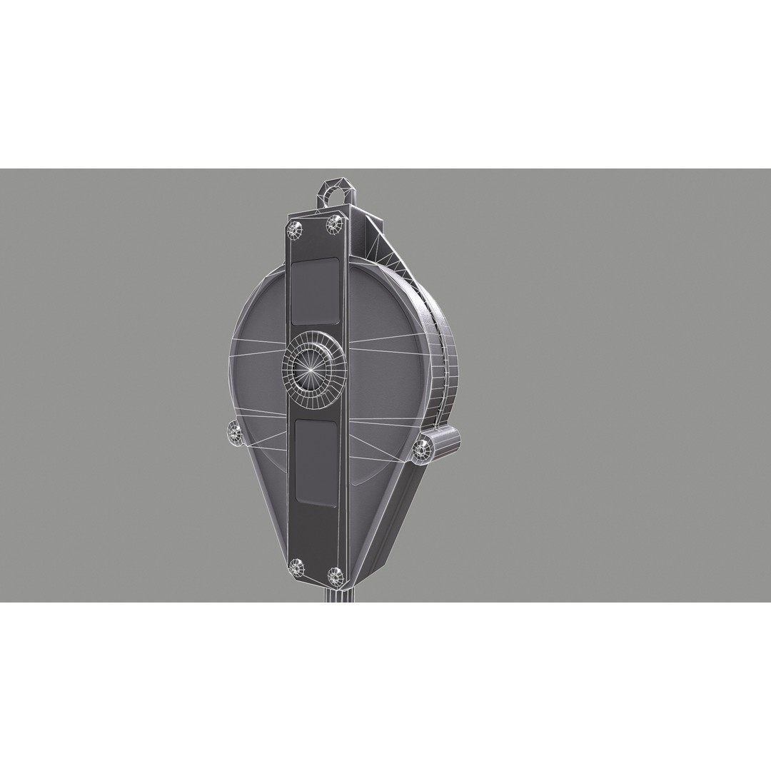 Self-Retracting Lifeline 3D Model – Low Poly Game-Ready Asset, FBX - View 41