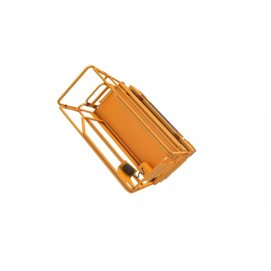 Scissor Lift 3D Model – High-Quality Polygon Mesh for Games and Archviz - View 4