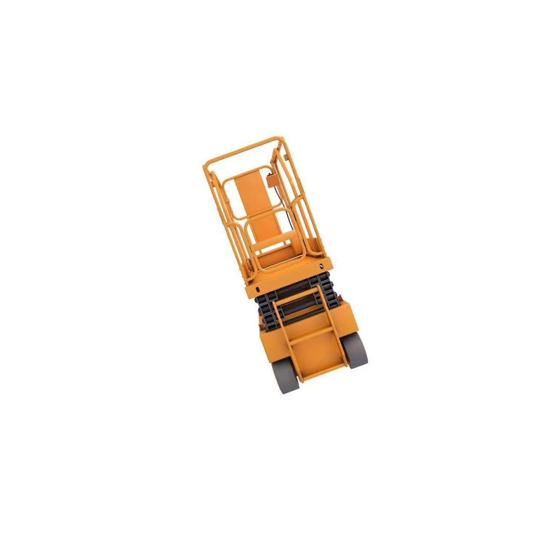 Scissor Lift 3D Model – High-Quality Polygon Mesh for Games and Archviz - View 7