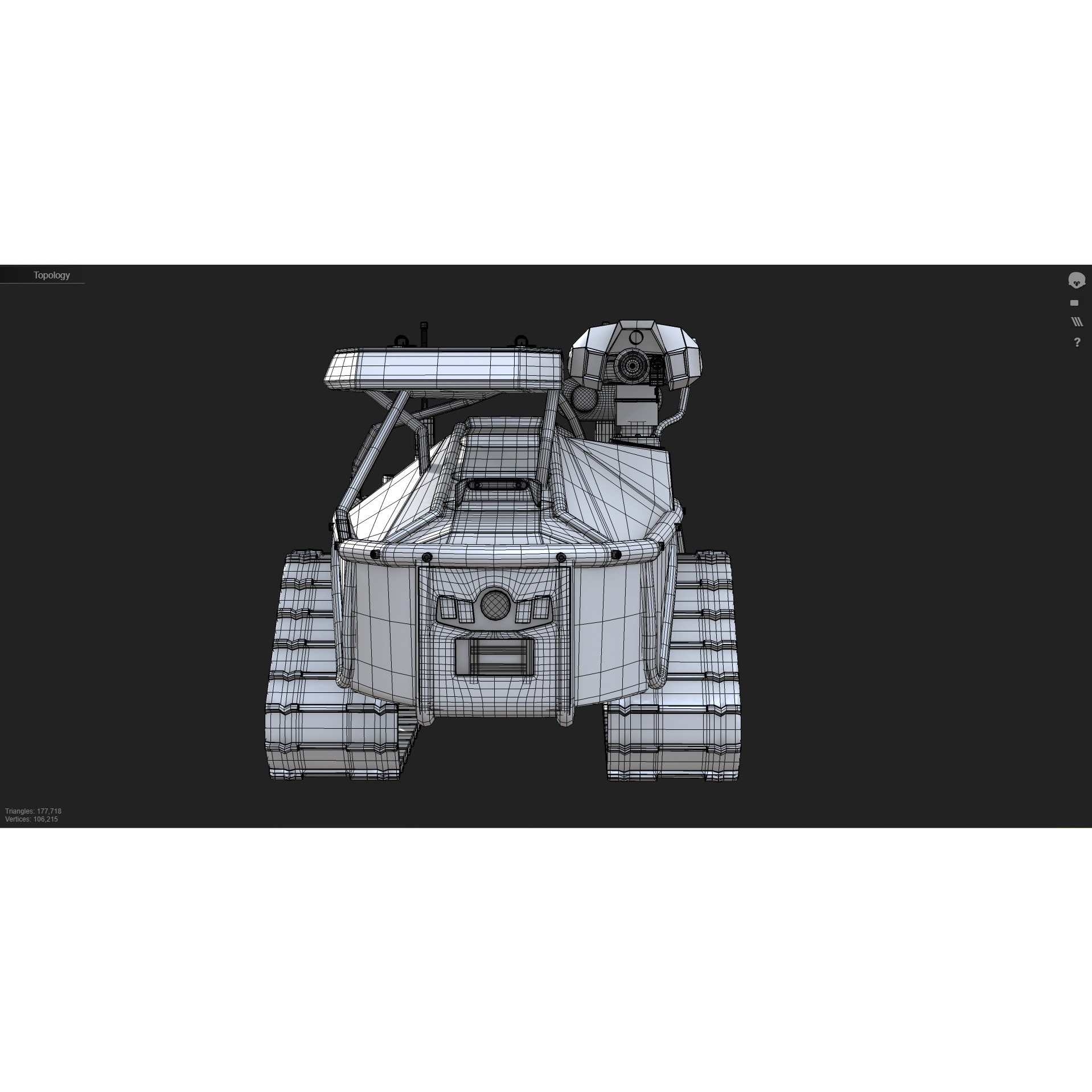 Magirus Wolf R1 - Low-Poly Game-Ready 3D Model - View 12