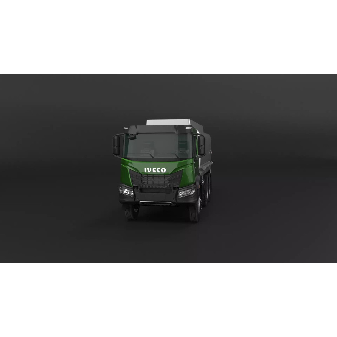 Iveco Stralis X-WAY Tank 3D Model – High Poly Vehicle Asset, FBX, PBR - View 15