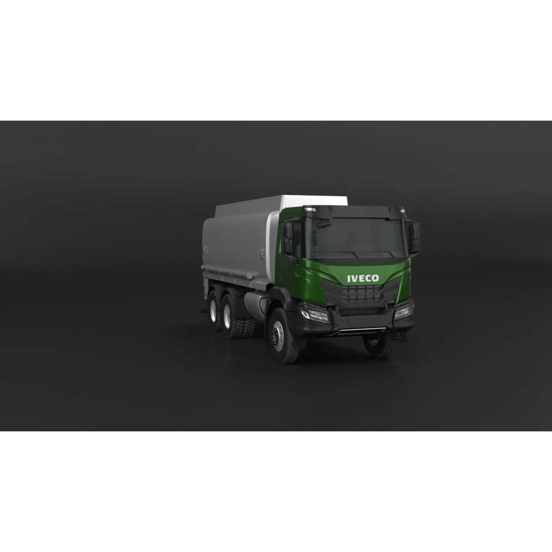 Iveco Stralis X-WAY Tank 3D Model – High Poly Vehicle Asset, FBX, PBR - View 16