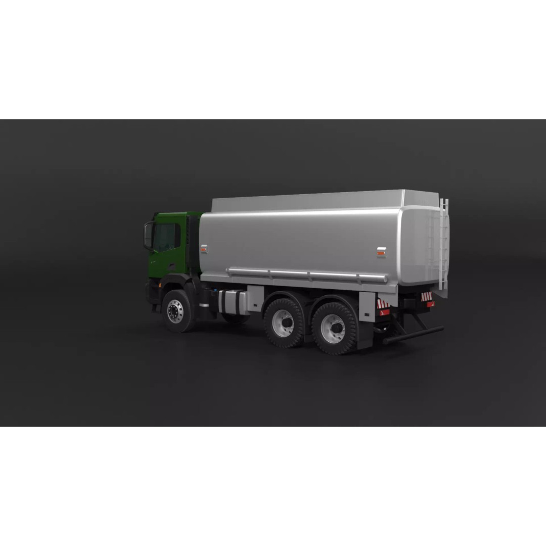 Iveco Stralis X-WAY Tank 3D Model – High Poly Vehicle Asset, FBX, PBR - View 23