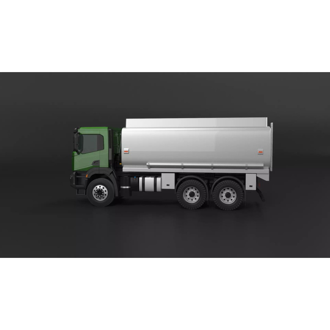 Iveco Stralis X-WAY Tank 3D Model – High Poly Vehicle Asset, FBX, PBR - View 24