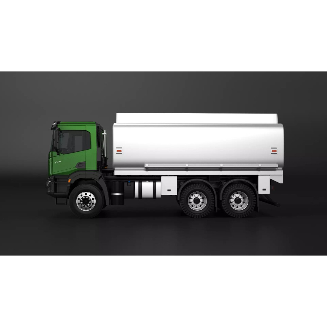 Iveco Stralis X-WAY Tank 3D Model – High Poly Vehicle Asset, FBX, PBR - View 3