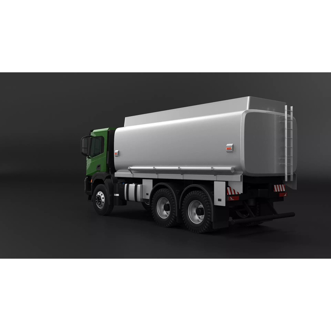 Iveco Stralis X-WAY Tank 3D Model – High Poly Vehicle Asset, FBX, PBR - View 4