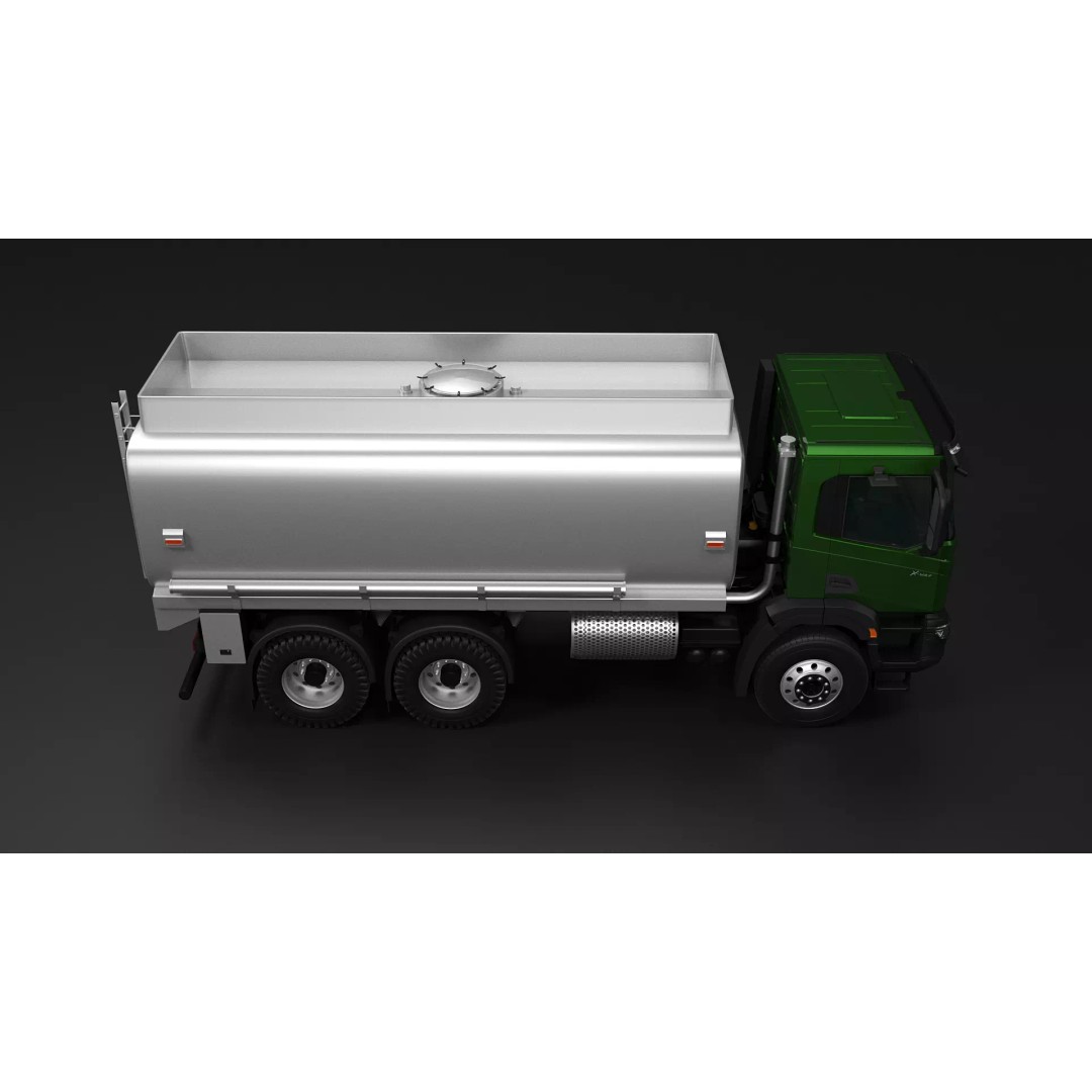 Iveco Stralis X-WAY Tank 3D Model – High Poly Vehicle Asset, FBX, PBR - View 6