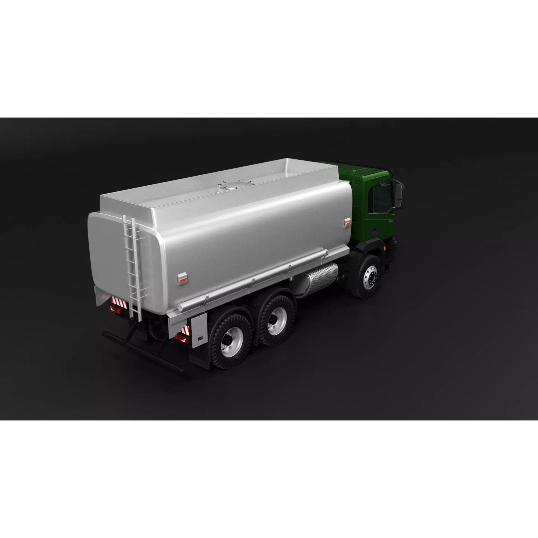 Iveco Stralis X-WAY Tank 3D Model – High Poly Vehicle Asset, FBX, PBR - View 7