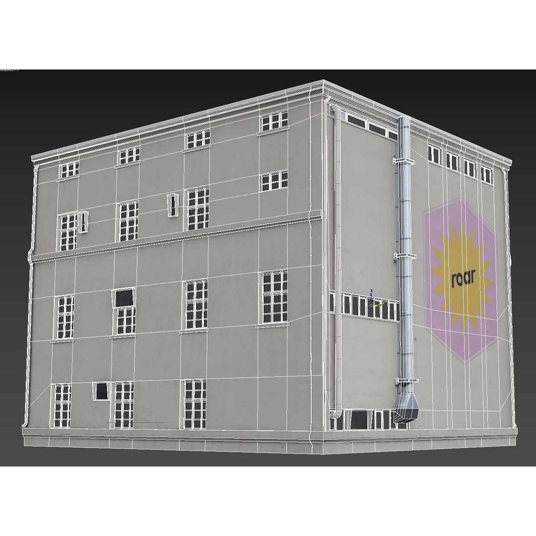 Industrial Building Pack 3D Model – Low Poly Game Asset, PBR, FBX - View 15