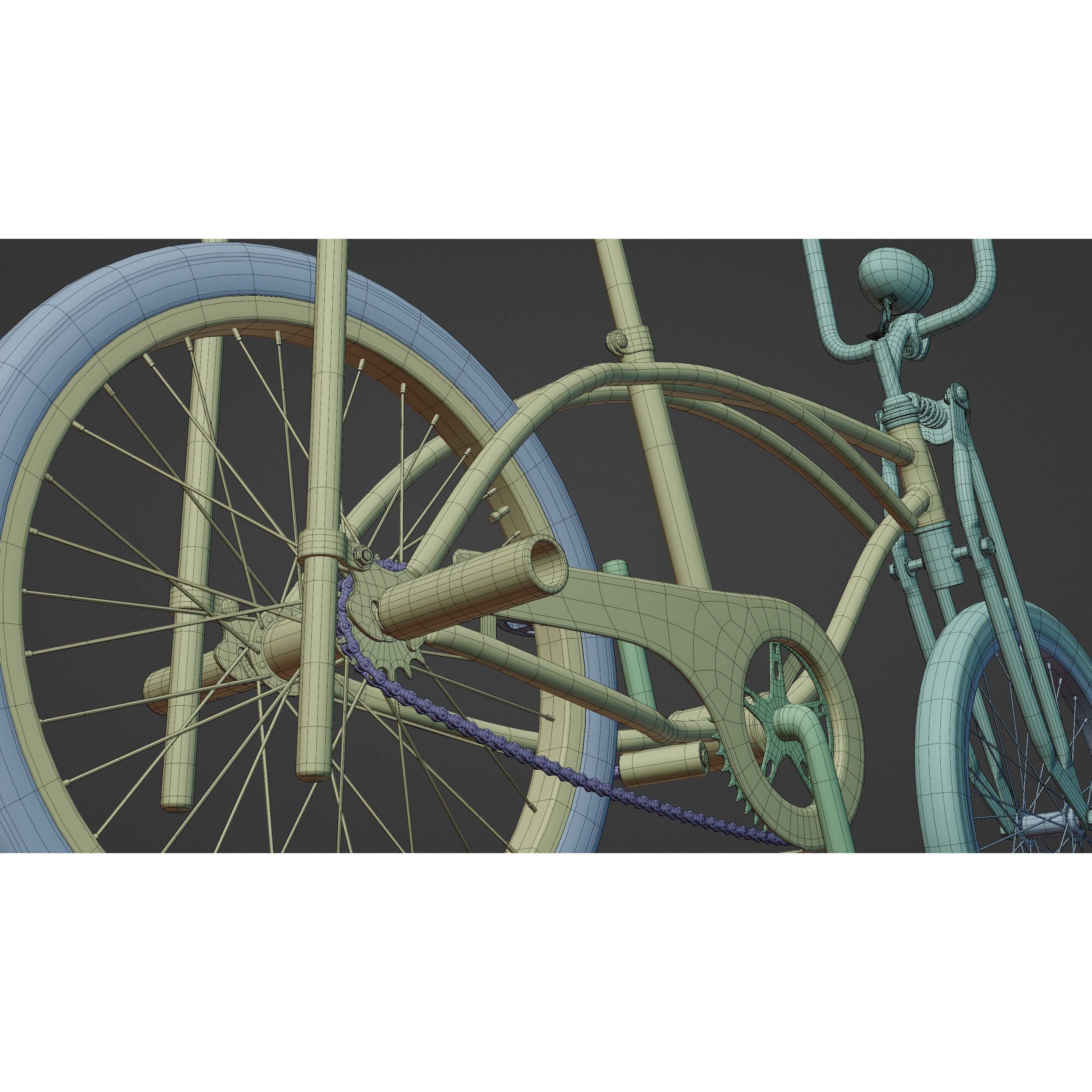 Schwinn Stranger Things Mike's Bike - Game-Ready 3D Model - View 13
