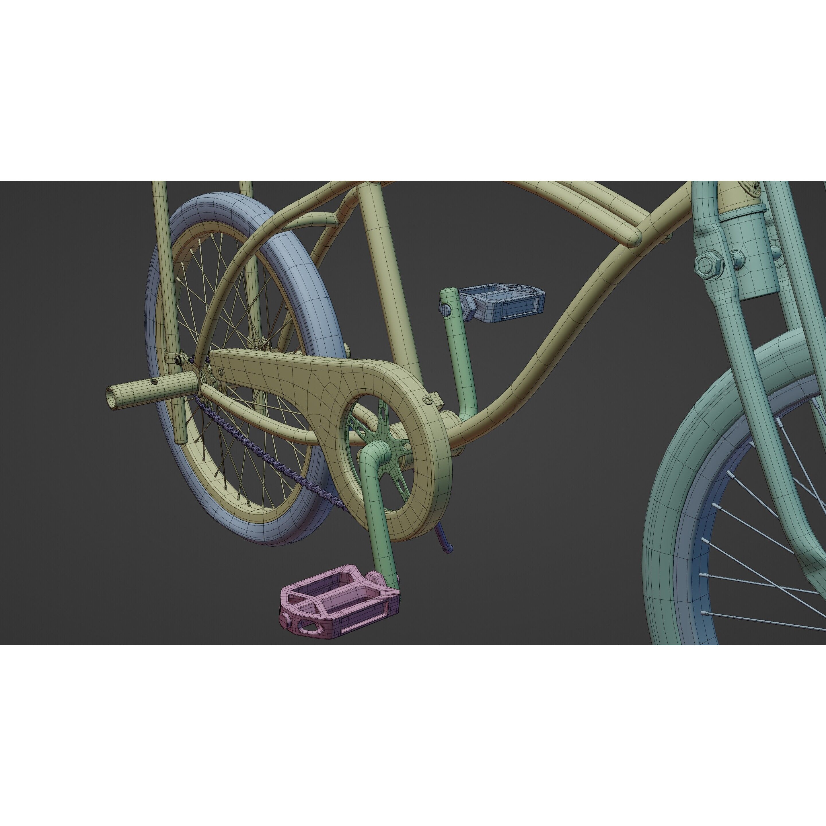Schwinn Stranger Things Mike's Bike - Game-Ready 3D Model - View 15
