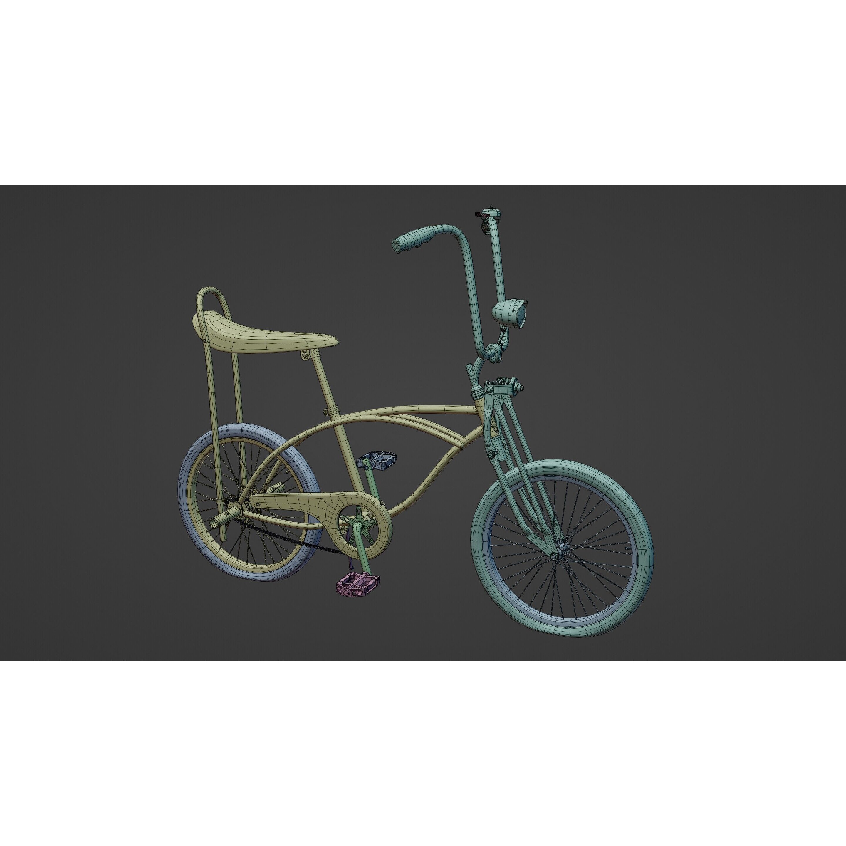 Schwinn Stranger Things Mike's Bike - Game-Ready 3D Model - View 7