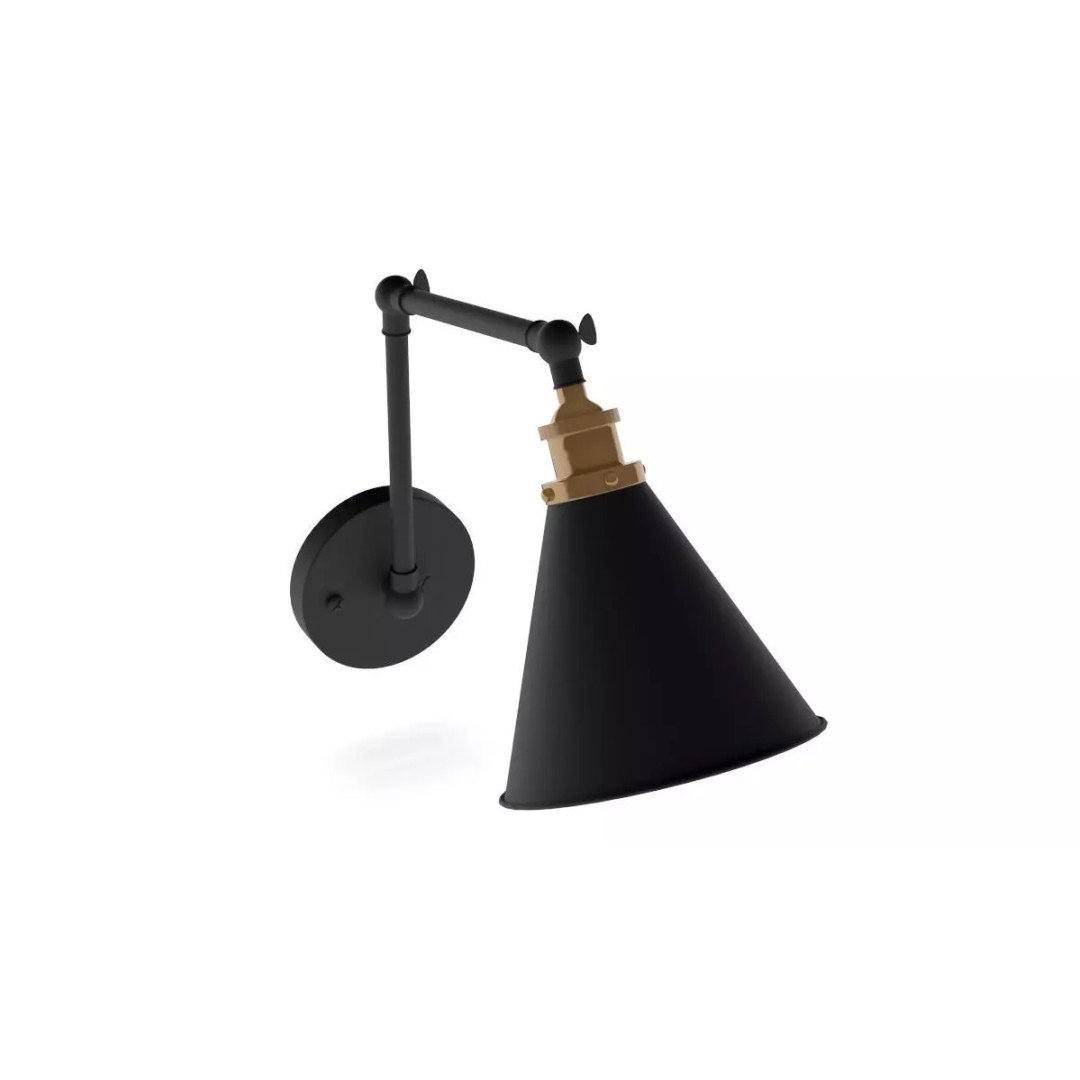 JONATHAN Y Lighting 3D Model – Vintage Pendant Lamp with PBR Textures - View 16
