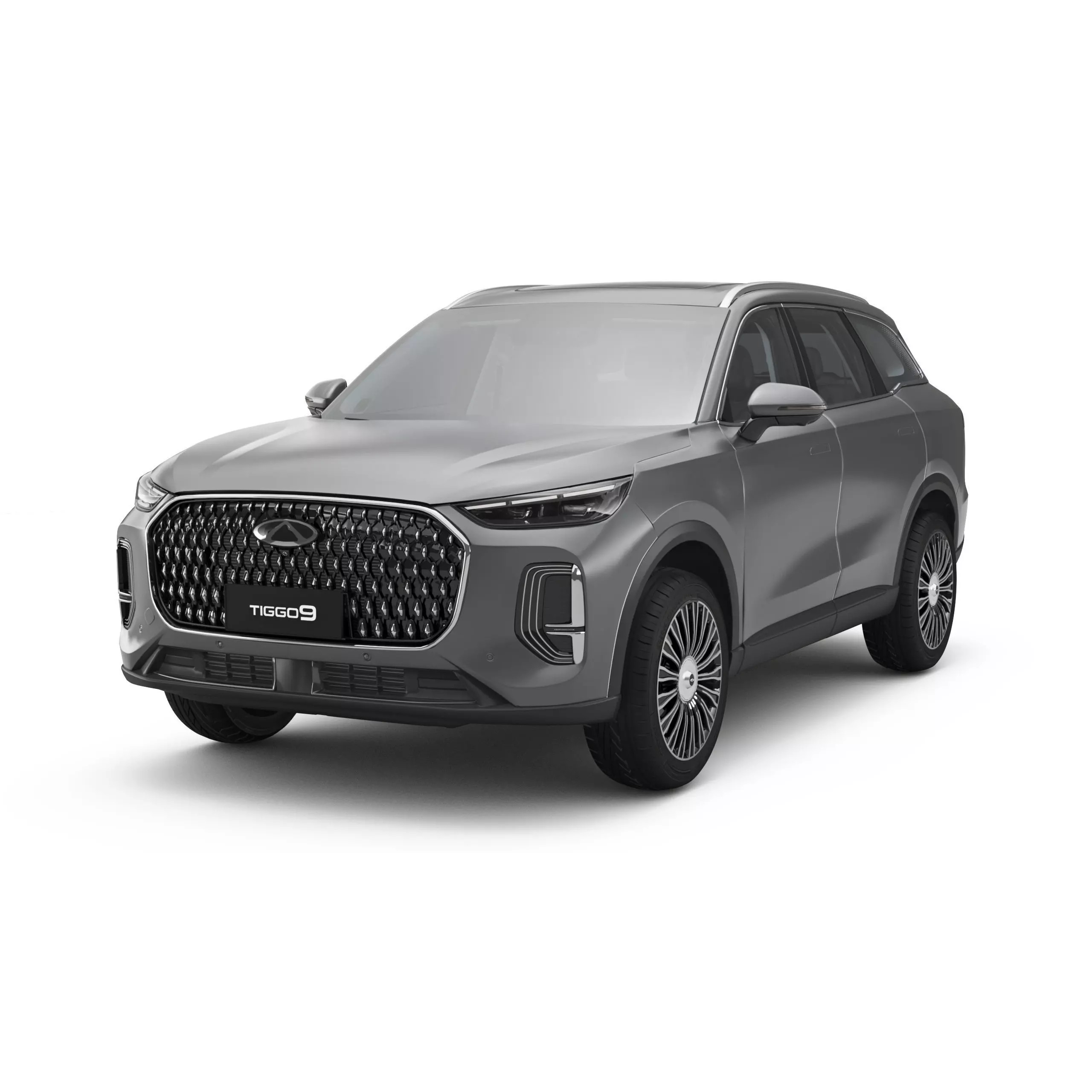 2026 Chery Tiggo 9 Hybrid - Game-Ready 3D Model - View 2