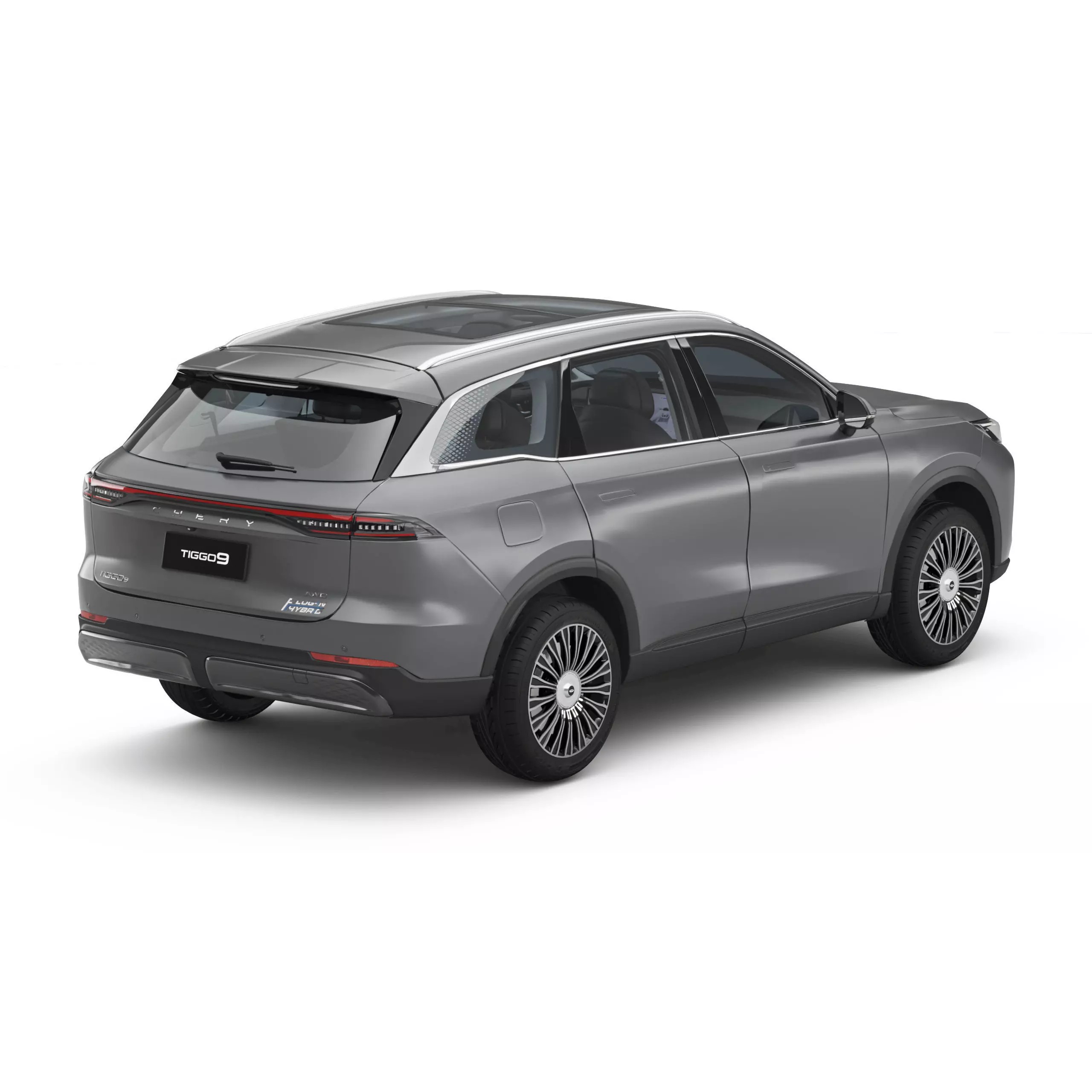 2026 Chery Tiggo 9 Hybrid - Game-Ready 3D Model - View 3