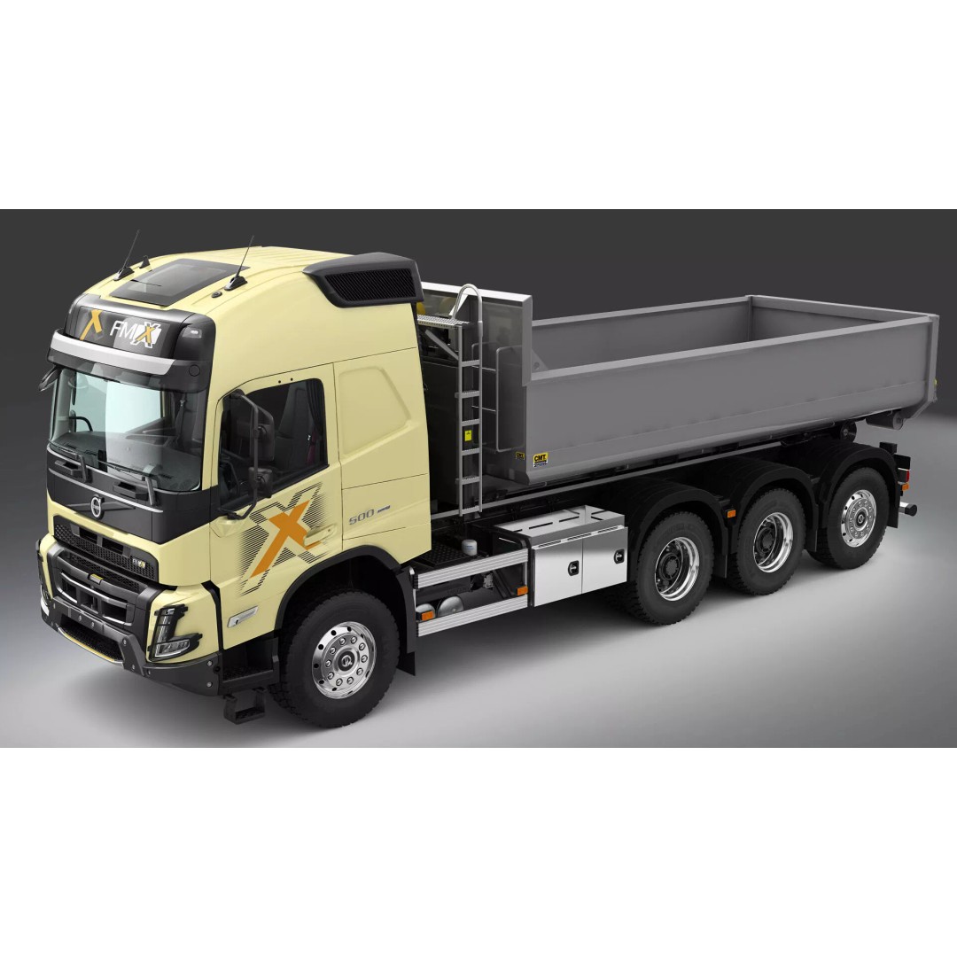VOLVO FMX 8X4 Multilift Hooklift 3D Model – High Poly, Game-Ready, FBX - View 15
