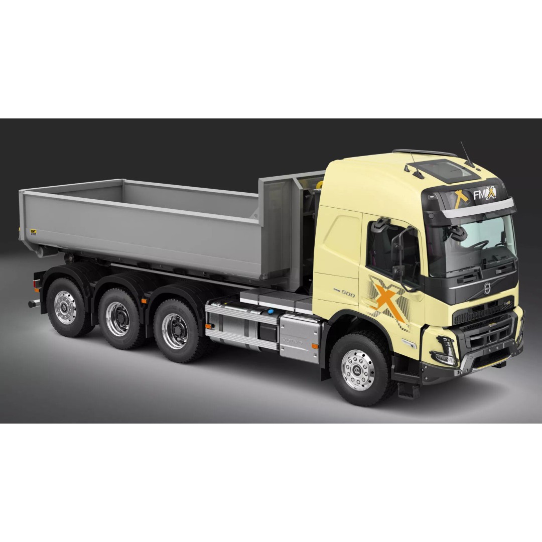 VOLVO FMX 8X4 Multilift Hooklift 3D Model – High Poly, Game-Ready, FBX - View 21