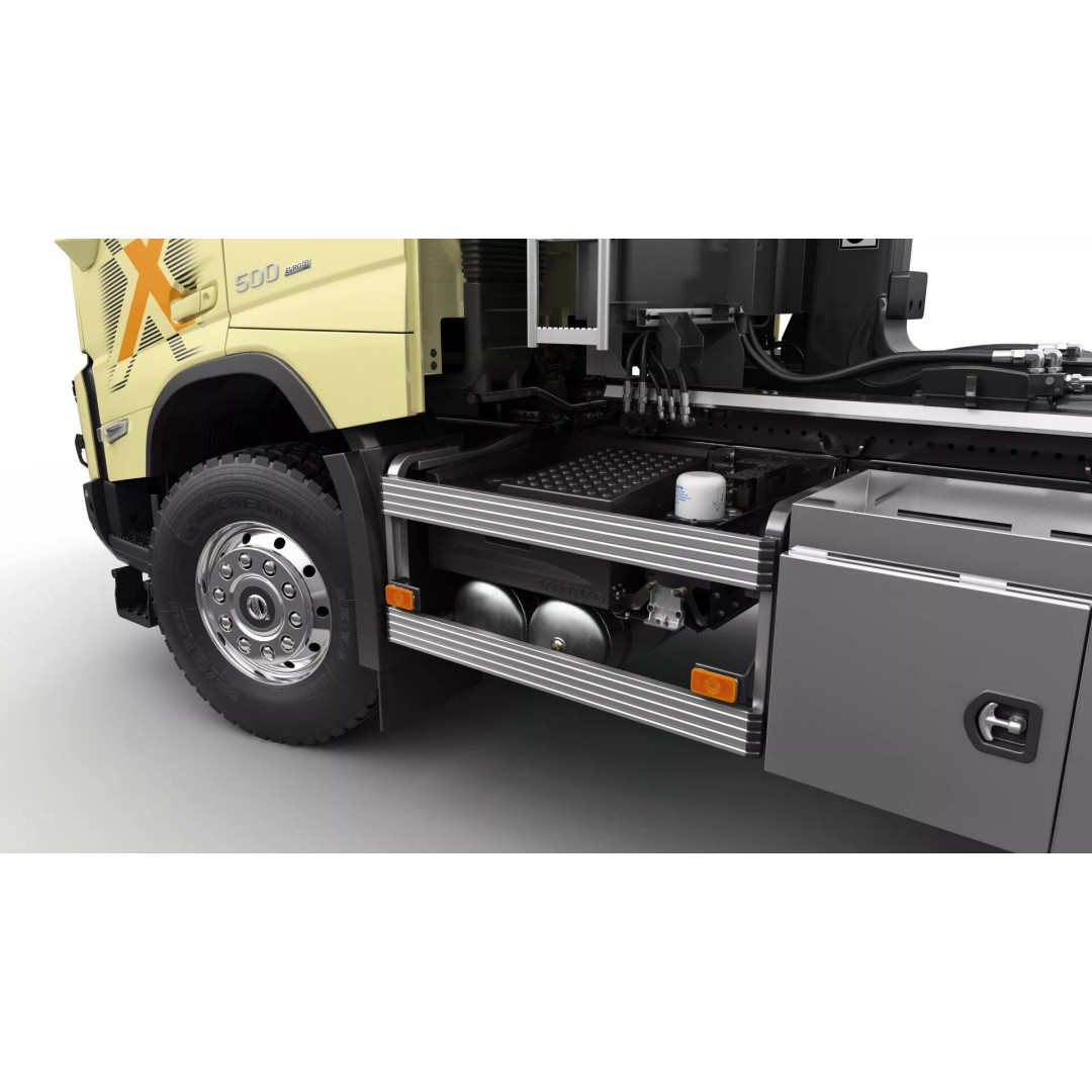 VOLVO FMX 8X4 Multilift Hooklift 3D Model – High Poly, Game-Ready, FBX - View 24