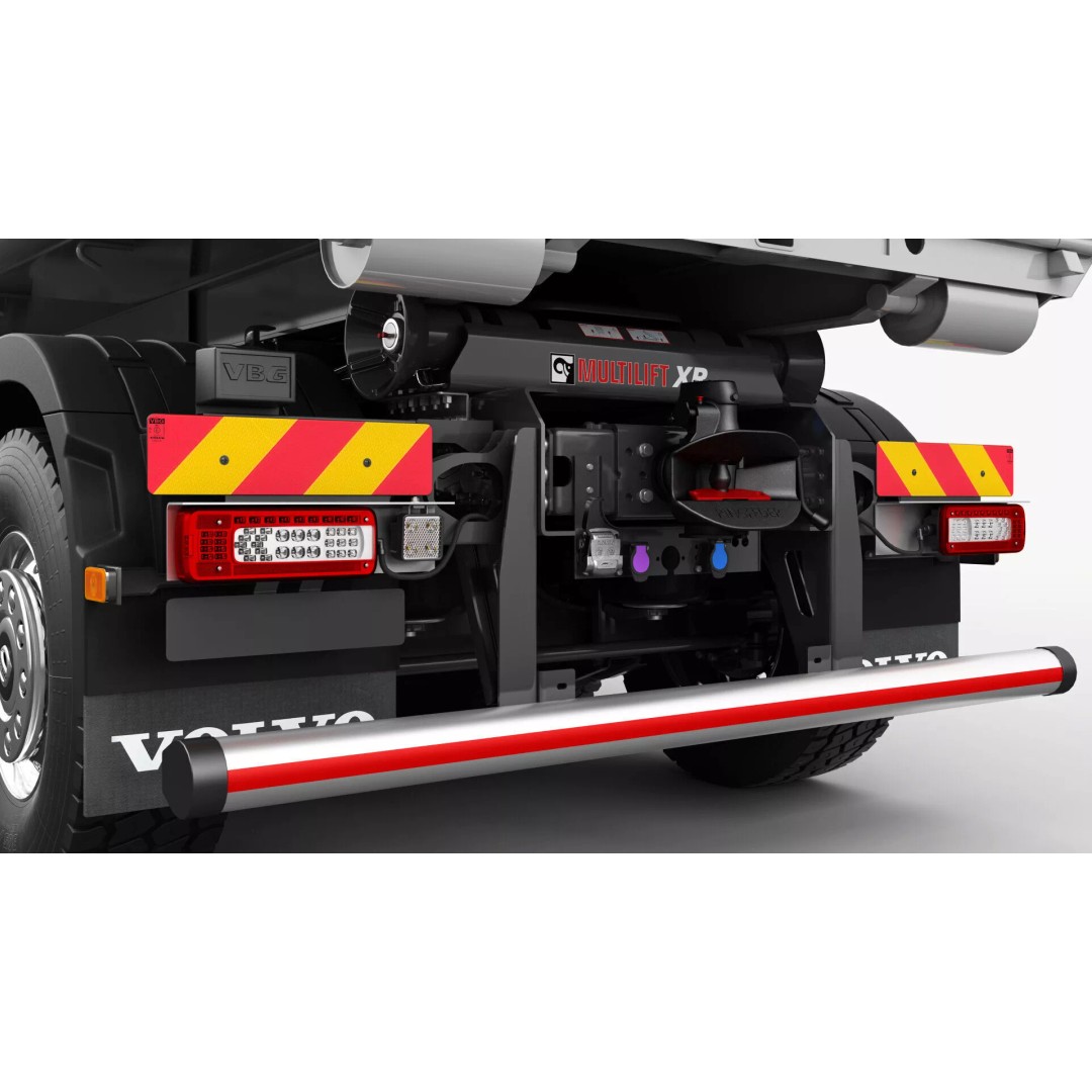 VOLVO FMX 8X4 Multilift Hooklift 3D Model – High Poly, Game-Ready, FBX - View 28