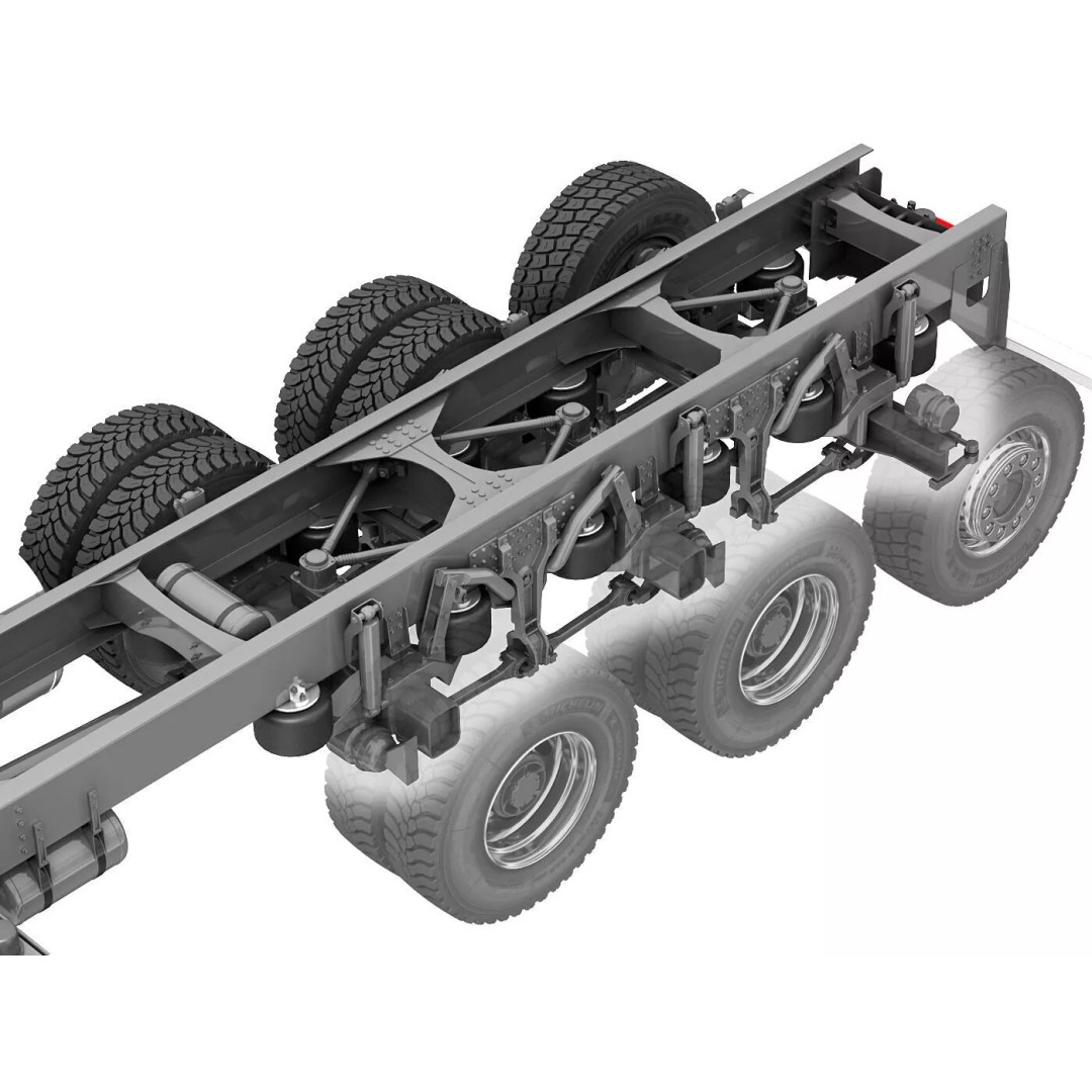 VOLVO FMX 8X4 Multilift Hooklift 3D Model – High Poly, Game-Ready, FBX - View 58