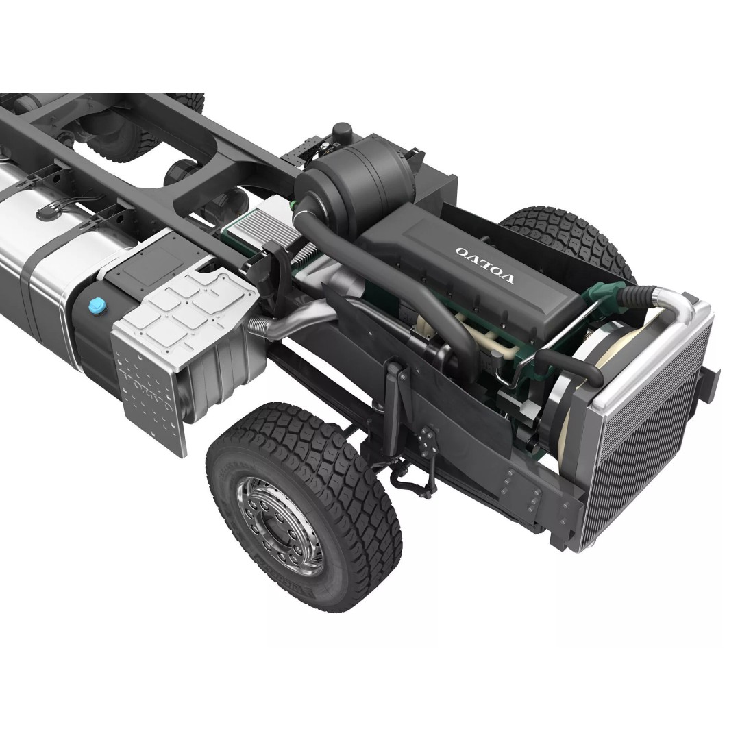 VOLVO FMX 8X4 Multilift Hooklift 3D Model – High Poly, Game-Ready, FBX - View 65
