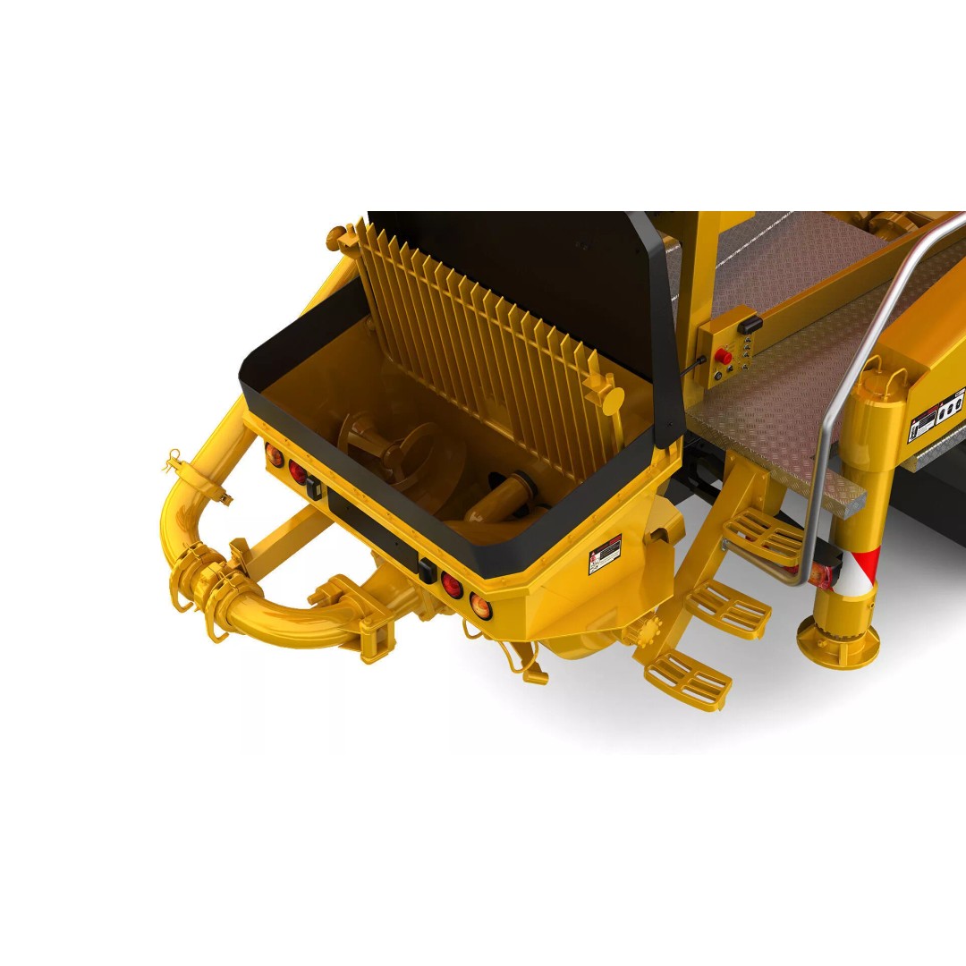 Concrete Pump Truck 3D Model – Rigged Animation Asset, FBX, OBJ - View 14
